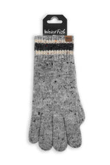 Weird Fish One Size Storm Grey WhiteHaven Fleck Gloves