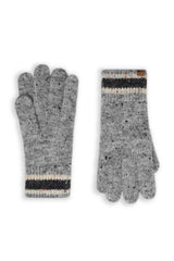 Weird Fish One Size Storm Grey WhiteHaven Fleck Gloves