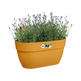Elho 36cm Honey Yellow Medium Vibia Campana Easy Hanger Planter