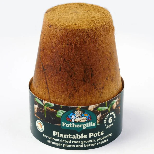 Mr Fothergill's 6cm Plantable Pots - 12 Pack