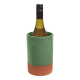 Dexam Green 18cm Sintra Glazed Terracotta Wine Cooler - 16050211