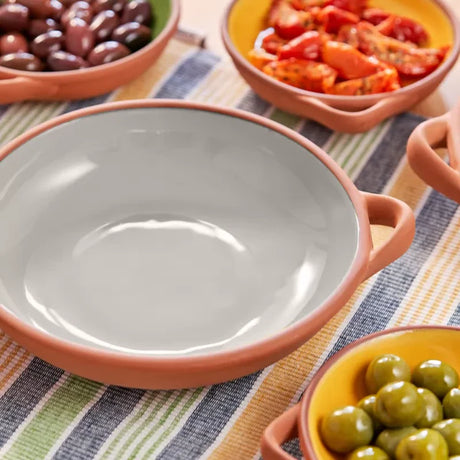 Dexam 26.5cm Stone Sintra Large Glazed Terracotta Tapas Dish - 16050222