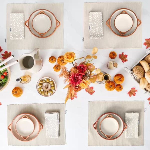 Dexam 26.5cm Stone Sintra Large Glazed Terracotta Tapas Dish - 16050222