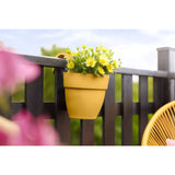 Elho 27cm Honey Yellow Small Vibia Campana Easy Hanger Planter