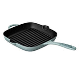 Denby 25cm Light Blue Cast Iron Pavillion Griddle Pan