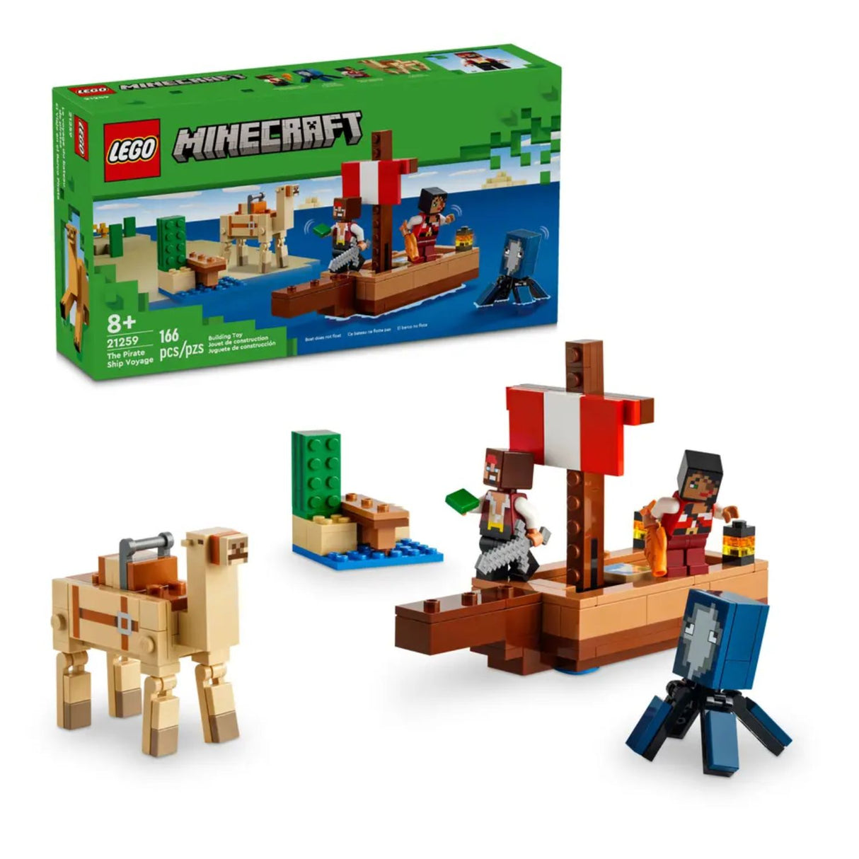 LEGO Minecraft The Pirate Ship Voyage