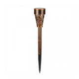 Smart Garden 36.5cm Solar Lantern Damasque Stake Light Bronze