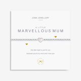 Joma Jewellery Silver A Little 'Marvellous Mum' Bracelet