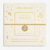 Joma Jewellery Gold Star Sign A Little 'Virgo' Bracelet