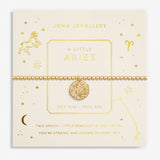 Joma Jewellery Gold Star Sign A Little 'Aries' Bracelet