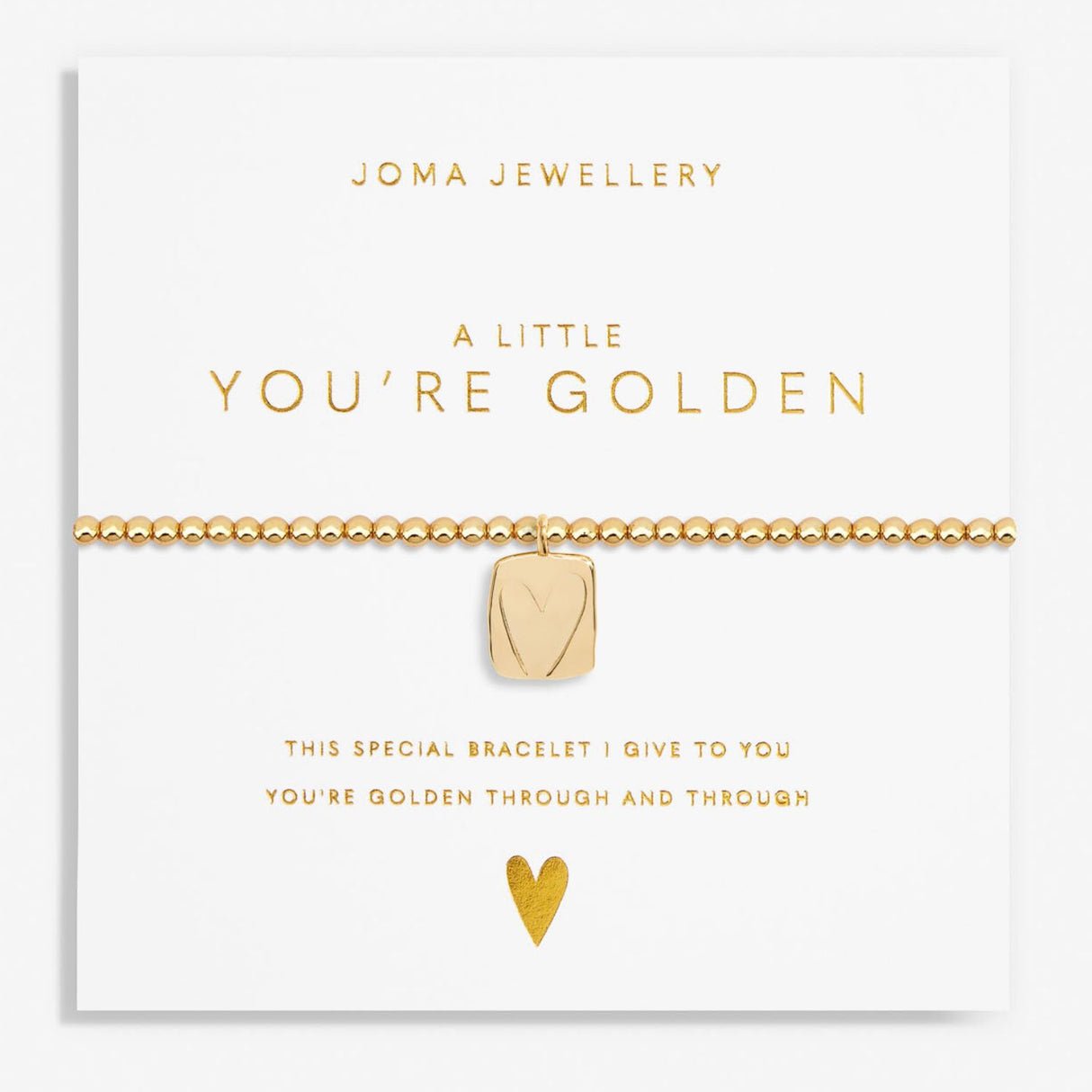 Joma Jewellery Gold A Little 'You're Golden' Bracelet