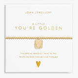 Joma Jewellery Gold A Little 'You're Golden' Bracelet