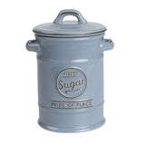 T&G Woodware 18cm Blue Pride of Place Sugar Jar