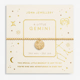 Joma Jewellery Gold Star Sign A Little 'Gemini' Bracelet