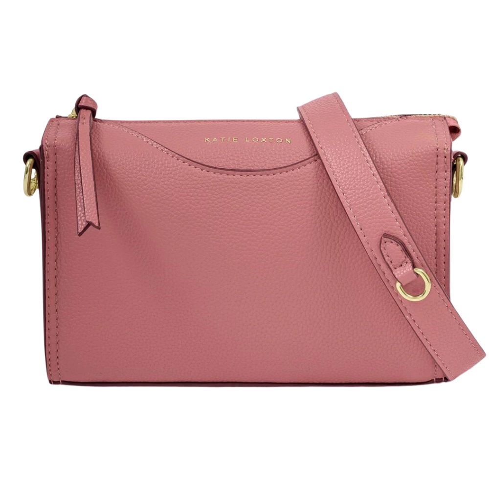 Katie Loxton Alba Crossbody Bag - Raspberry Pink