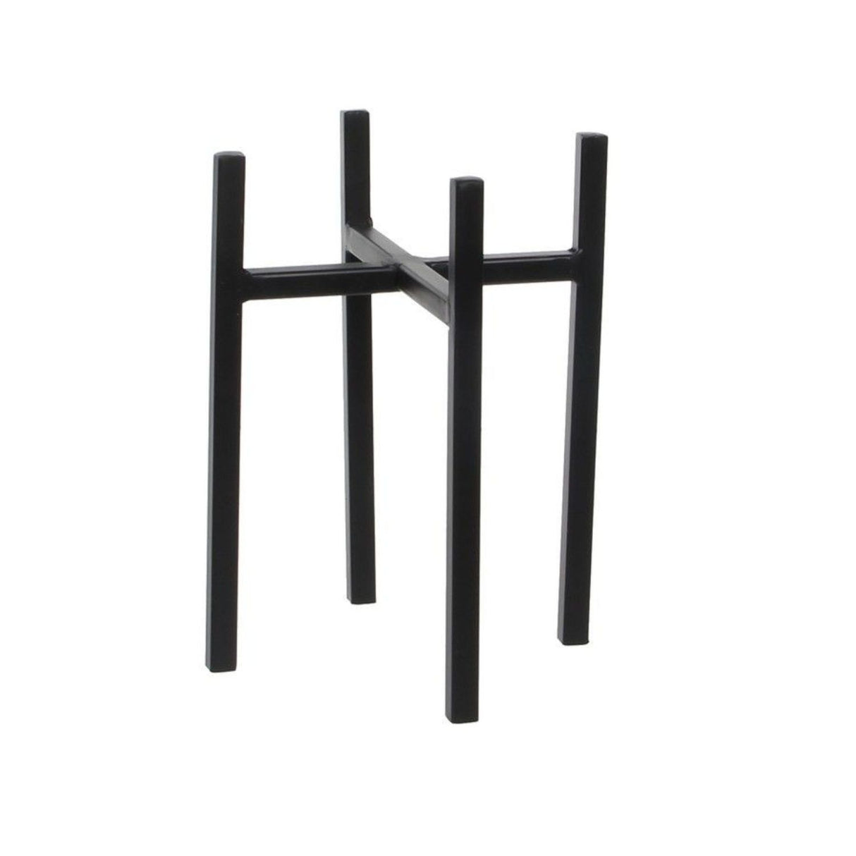Mica Decorations 16.5cm Black Ascot Plant Stand