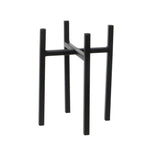Mica Decorations 16.5cm Black Ascot Plant Stand