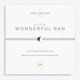 Joma Jewellery Silver A Little 'Wonderful Nan' Bracelet