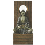 Drift & Flow 152cm Halo Buddha Water Feature LED Illuminated Indoor and Outdoor Fountain