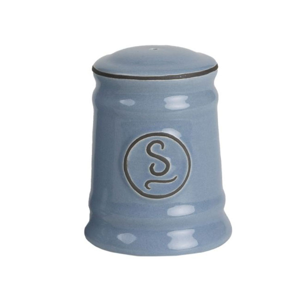 T&G Woodware 7.4cm Blue Pride of Place Pepper Shaker