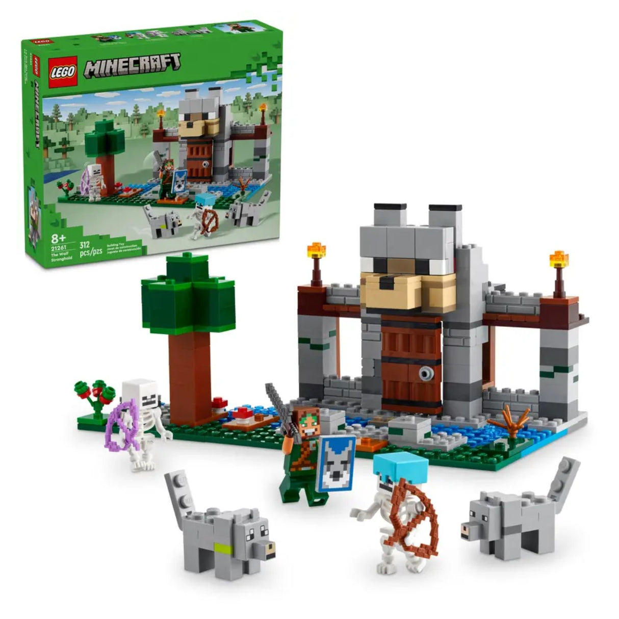 LEGO Minecraft The Wolf Stronghold