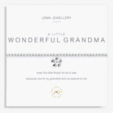 Joma Jewellery Silver A Little 'Wonderful Grandma' Bracelet
