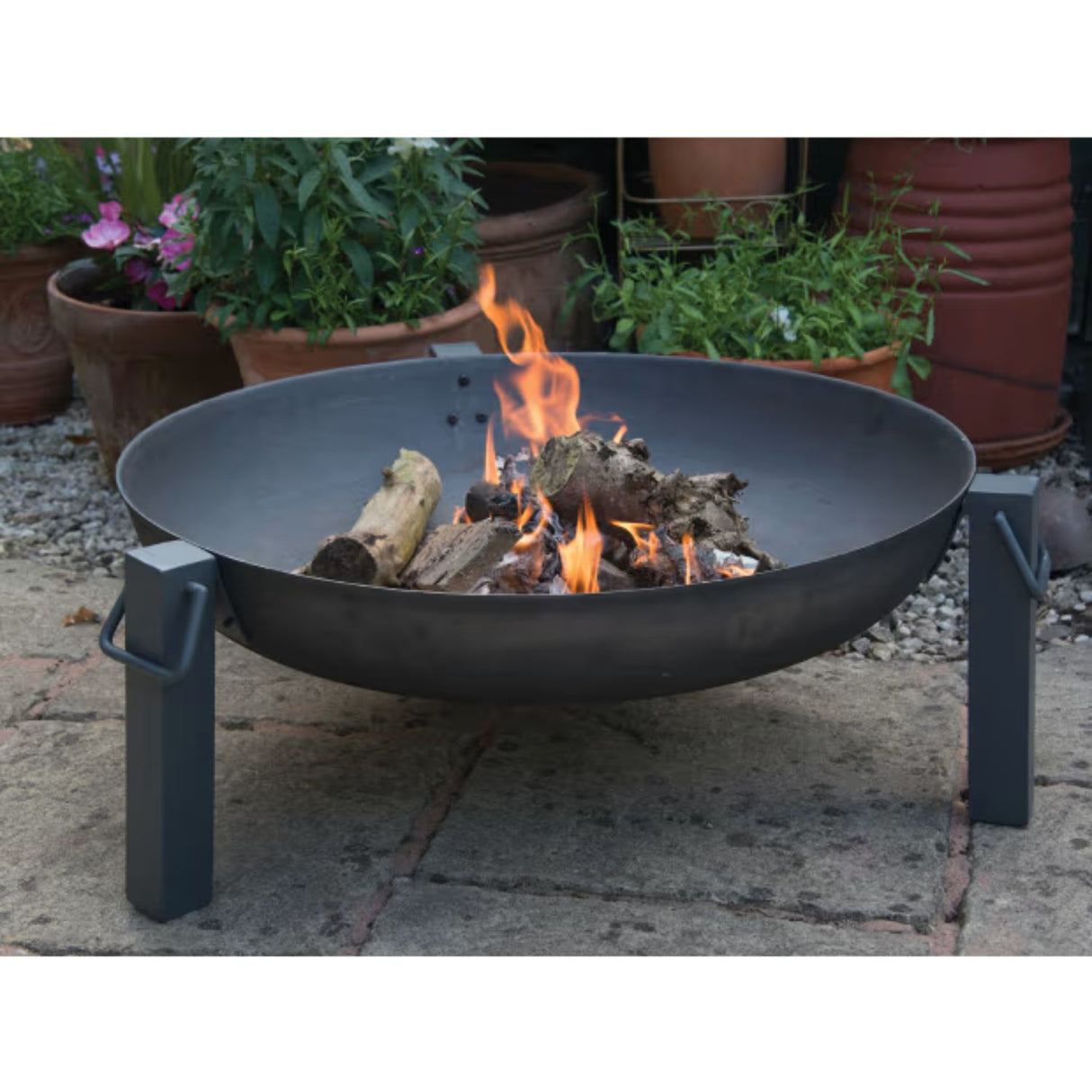 Woodlodge 75cm Cast Iron Stackable Firepit
