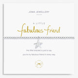 Joma Jewellery Silver A Little 'Fabulous Friend' Bracelet