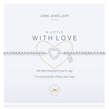 Joma Jewellery Silver A Little 'With Love' Bracelet