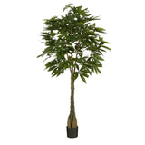 Mica Decorations 150cm Green Artificial Pachira Plant in a Pot