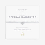 Joma Jewellery Silver A Little 'Special Daughter' Bracelet