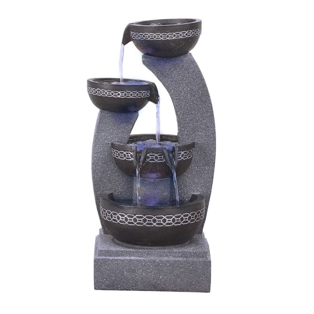 Drift & Flow 60cm Athena Greek Inspired Cascading Bowl Water Feature