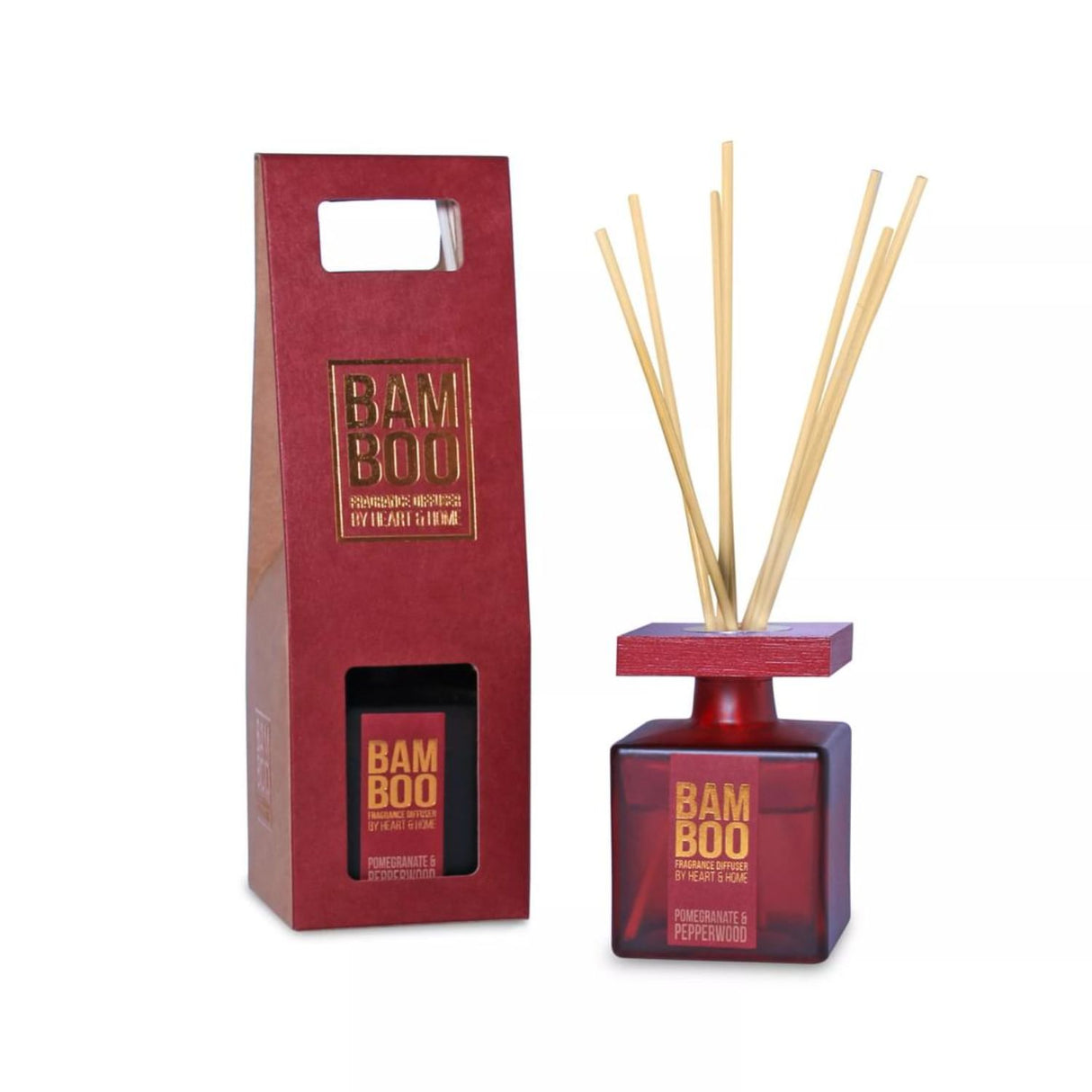 History & Heraldry Bamboo 70ml Pomegranate & Pepperwood Reed Diffuser