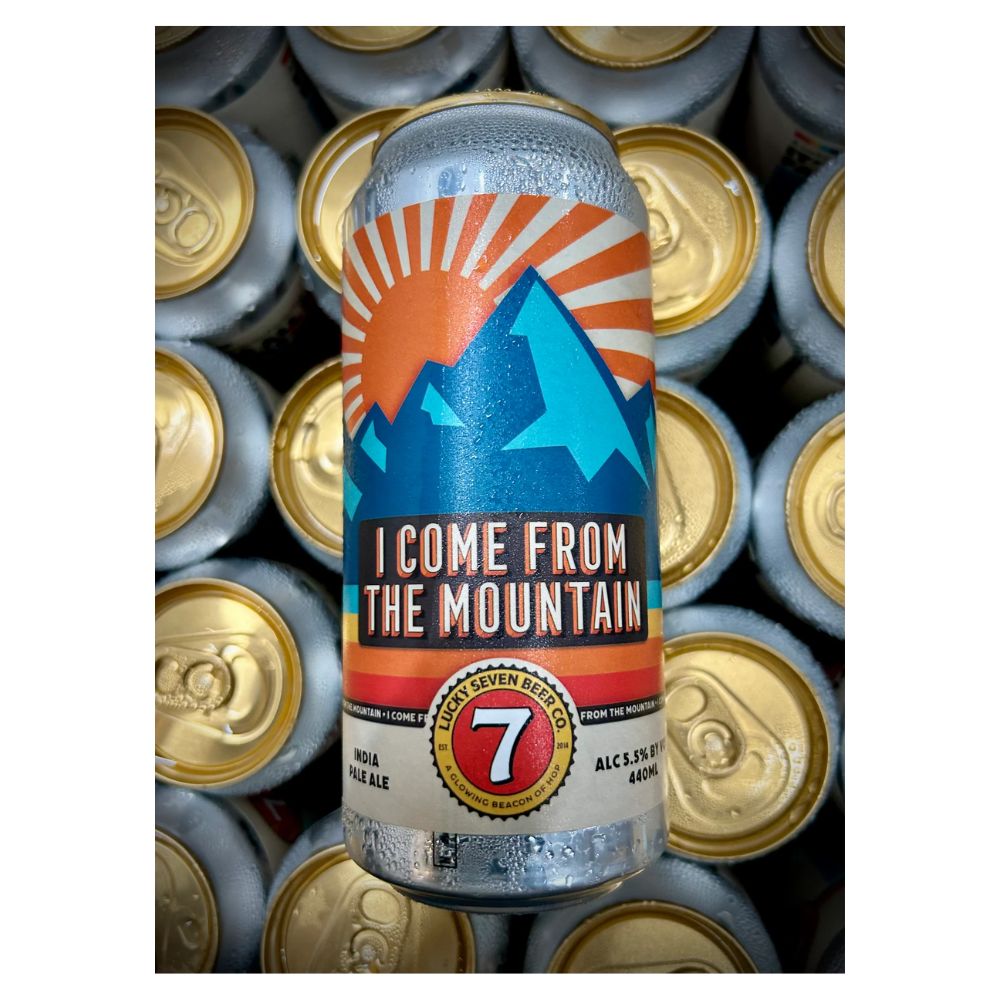 LUCKY 7 440ml  I Come From The Mountain Pale Ale Can