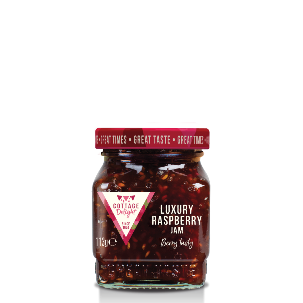 Cottage Delight 113g Zingy Raspberry Jam