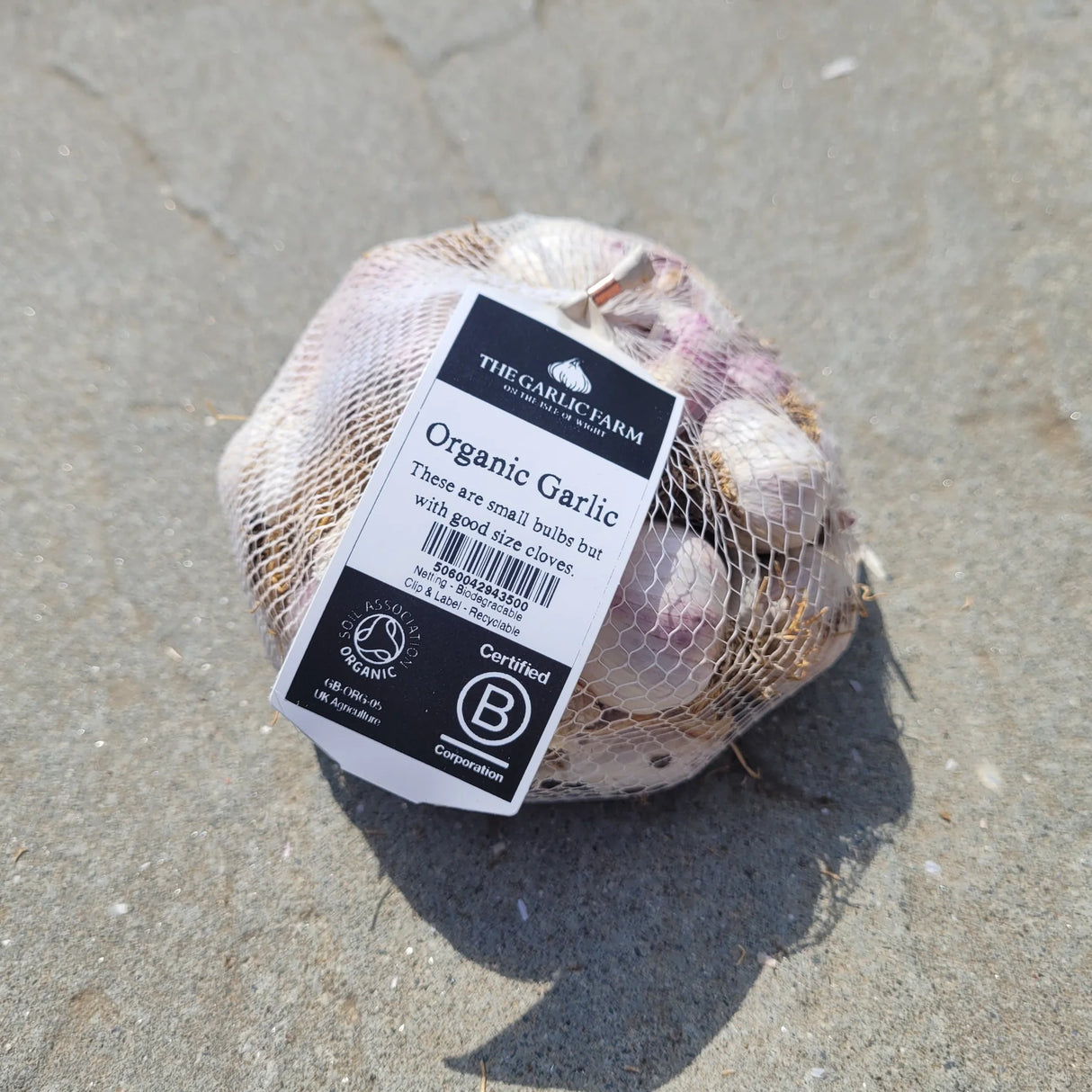 The Garlic Farm 300g Organic - Mixed Garlic Bulb