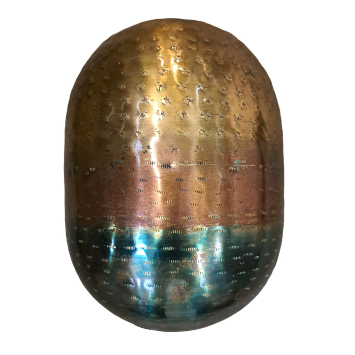 H&S Collection 23cm Gold Decorative Vase