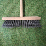 Green Key Paving Brush Long Wooden Handle