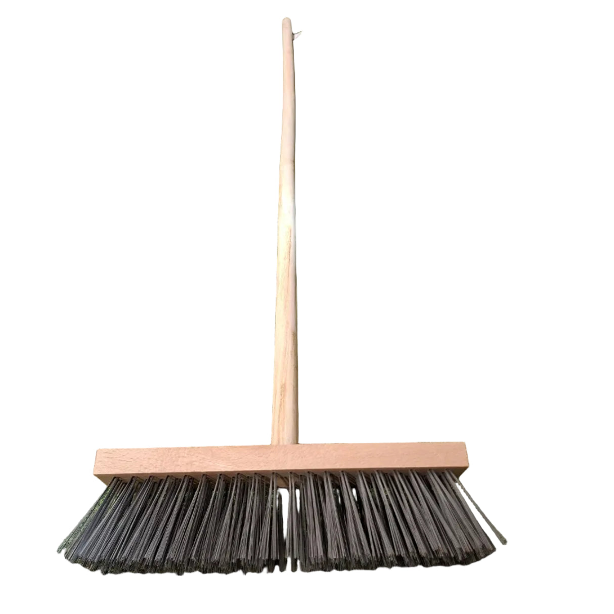 Green Key Paving Brush Long Wooden Handle