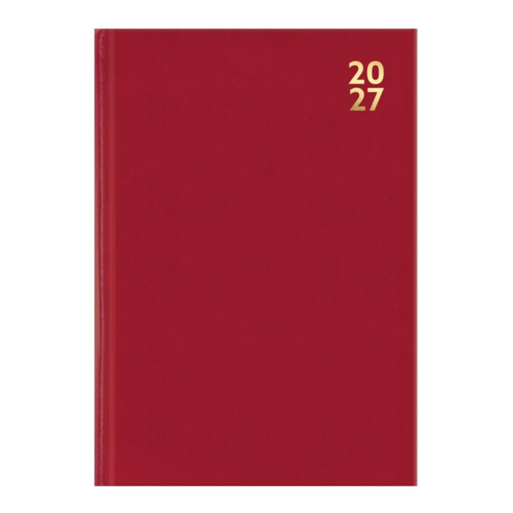 2027 A4 Hardback Diary Week To View (Choice of 3)