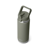 Yeti Rambler® 26 oz (769 ml) Straw Cap Bottle - Pampa Green