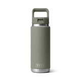 Yeti Rambler® 26 oz (769 ml) Straw Cap Bottle - Pampa Green