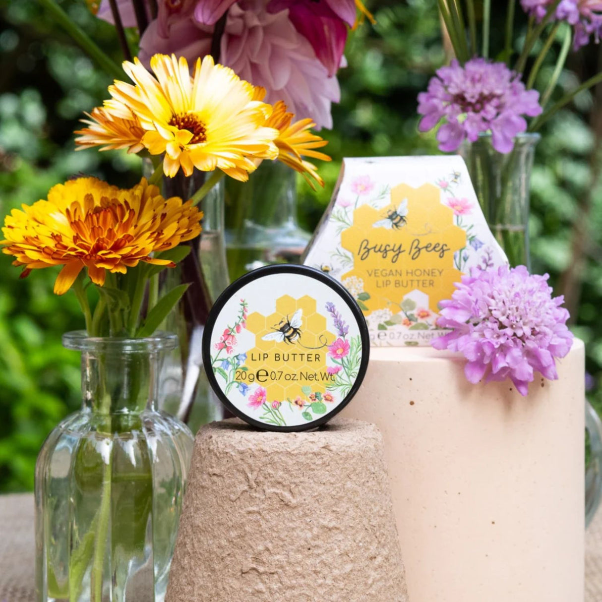 Busy Bees 20g Vegan Honey Lip Butter