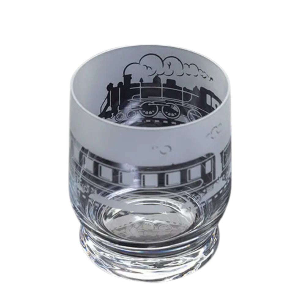 Dartington 350ml Aspect Steam Train Glass Tumbler