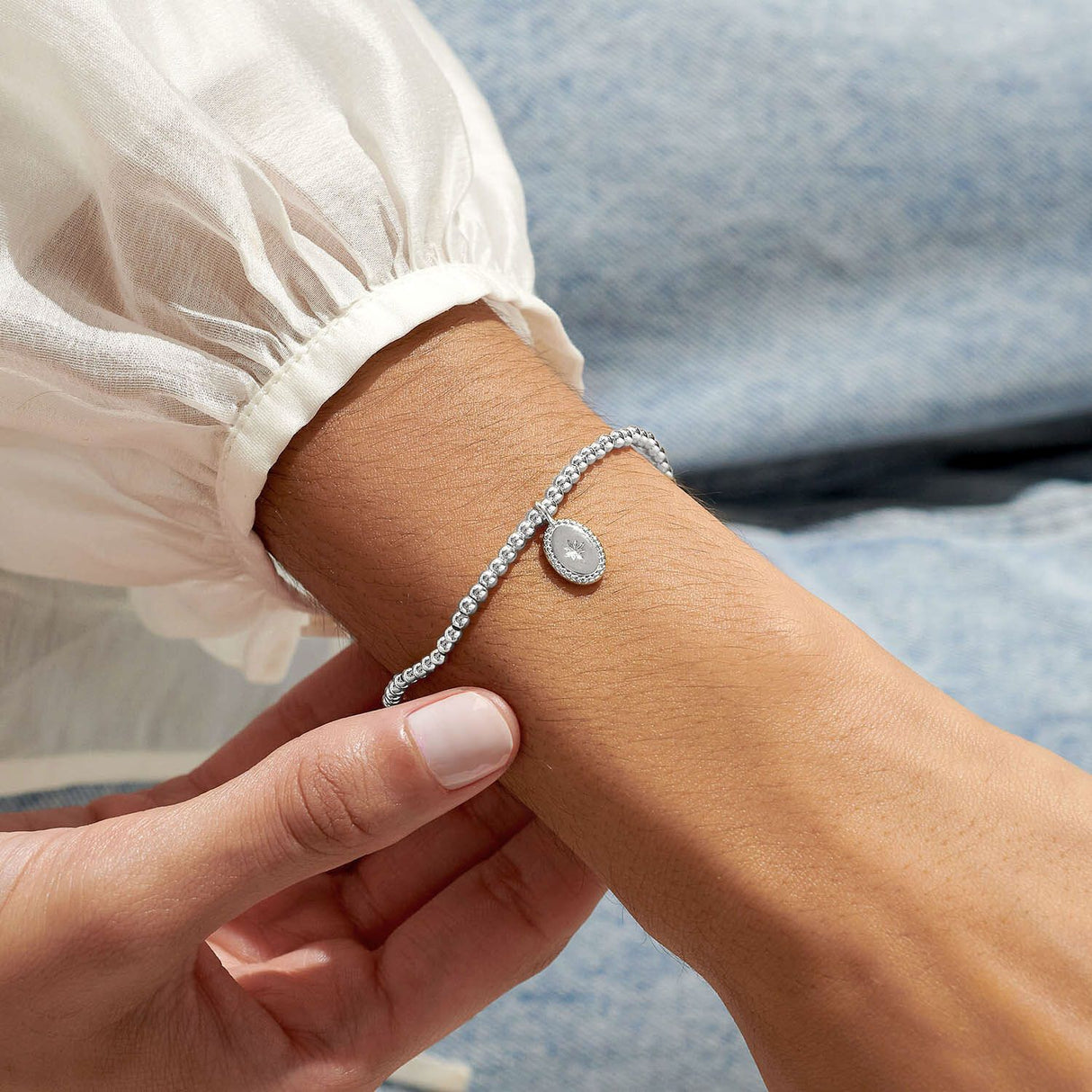 Joma Jewellery Silver A Little 'Forever Remembered' Bracelet