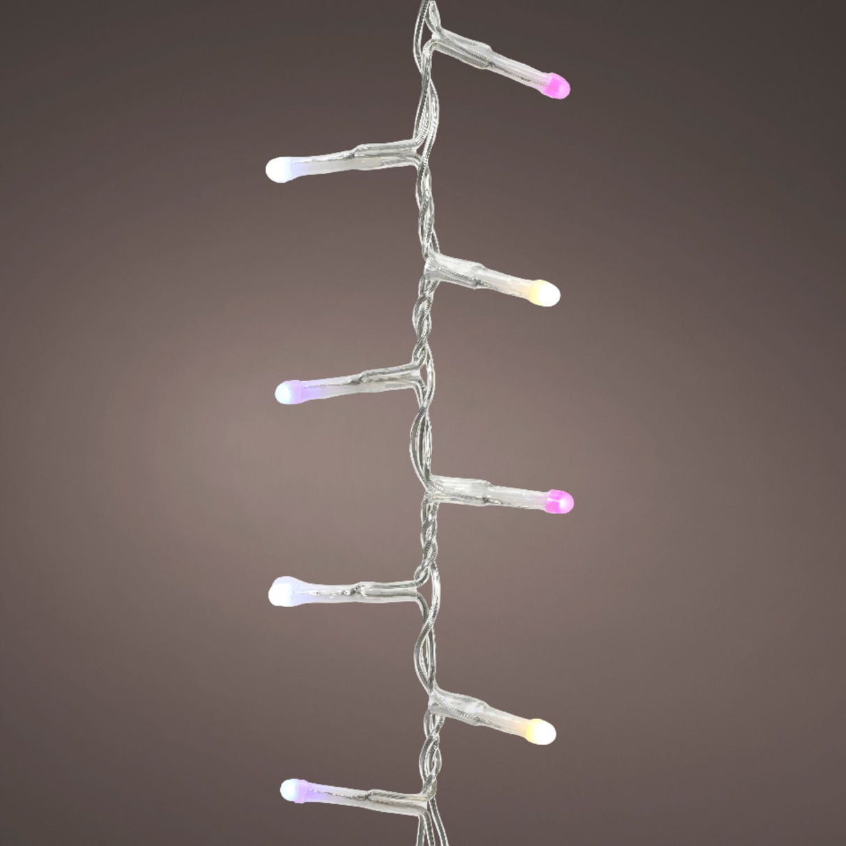 Lumineo 500 Multi Coloured LED Soft Glow Compact String Lights (11m)