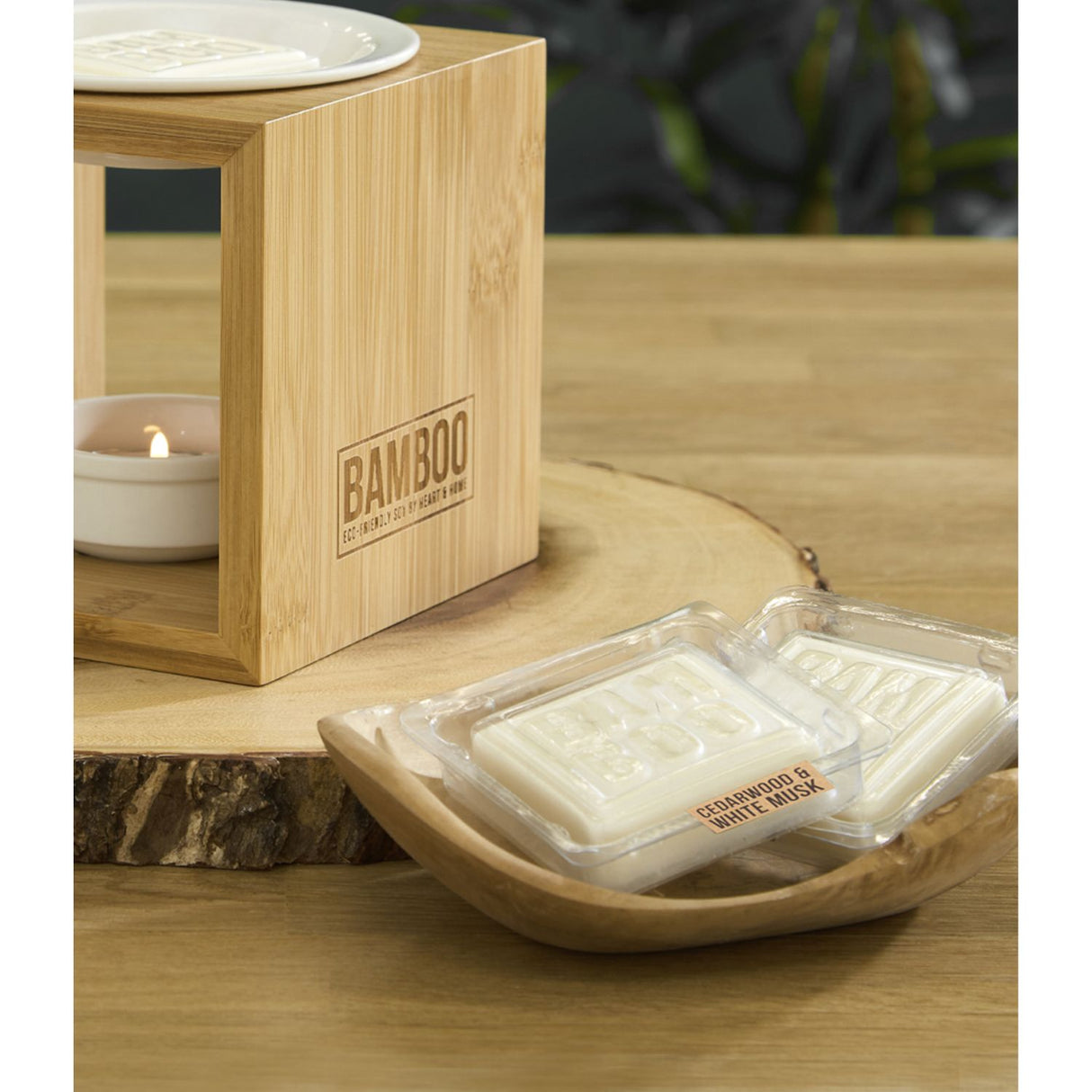 History & Heraldry Bamboo 26g Cedarwood & White Musk Wax Melt