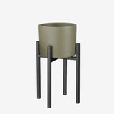 Mica Decorations 16.5cm Black Ascot Plant Stand