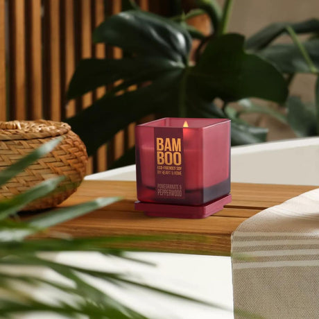 History & Heraldry Bamboo 80g Pomegranate & Pepperwood Small Candle