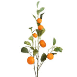 Mica Decorations 104cm Orange Artificial Tangerine Branch